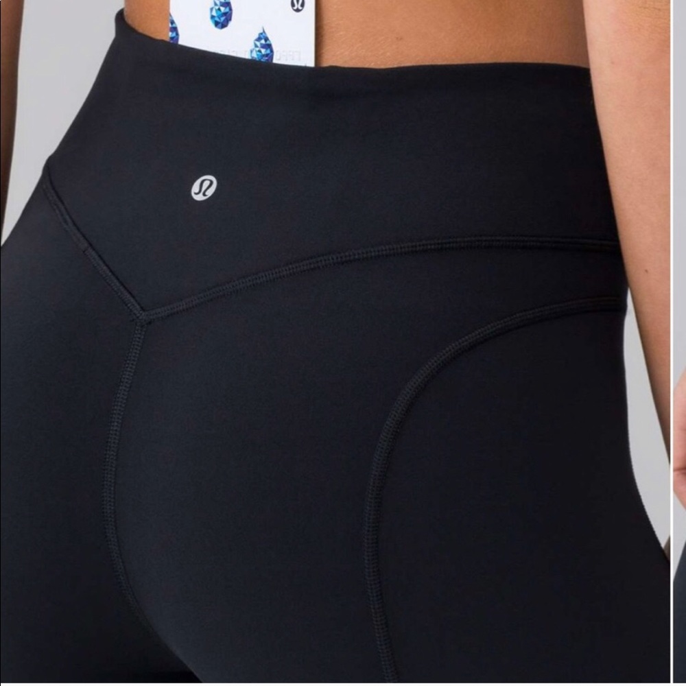 HTF 🍋 Lululemon Pushing Limits Crop (Nulu 21")